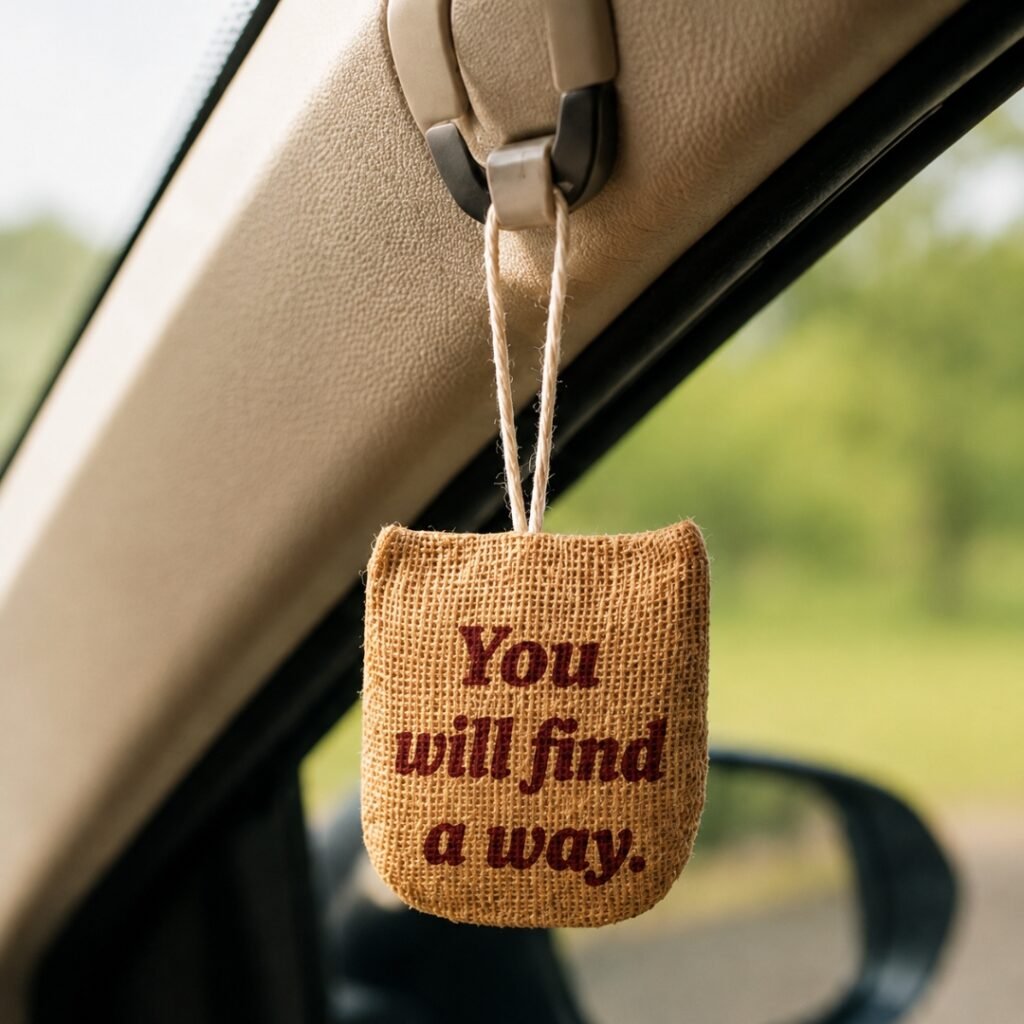 rose car freshener