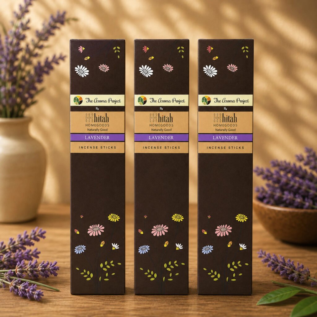 lavender incense sticks pack of 3