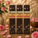 Rose Incense Sticks (Agarbatti) – Pack of 3 - Image 3