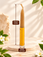 Tapered Candle – 4 Inch Height × 0.3 Inch Width | Hitah - Image 3